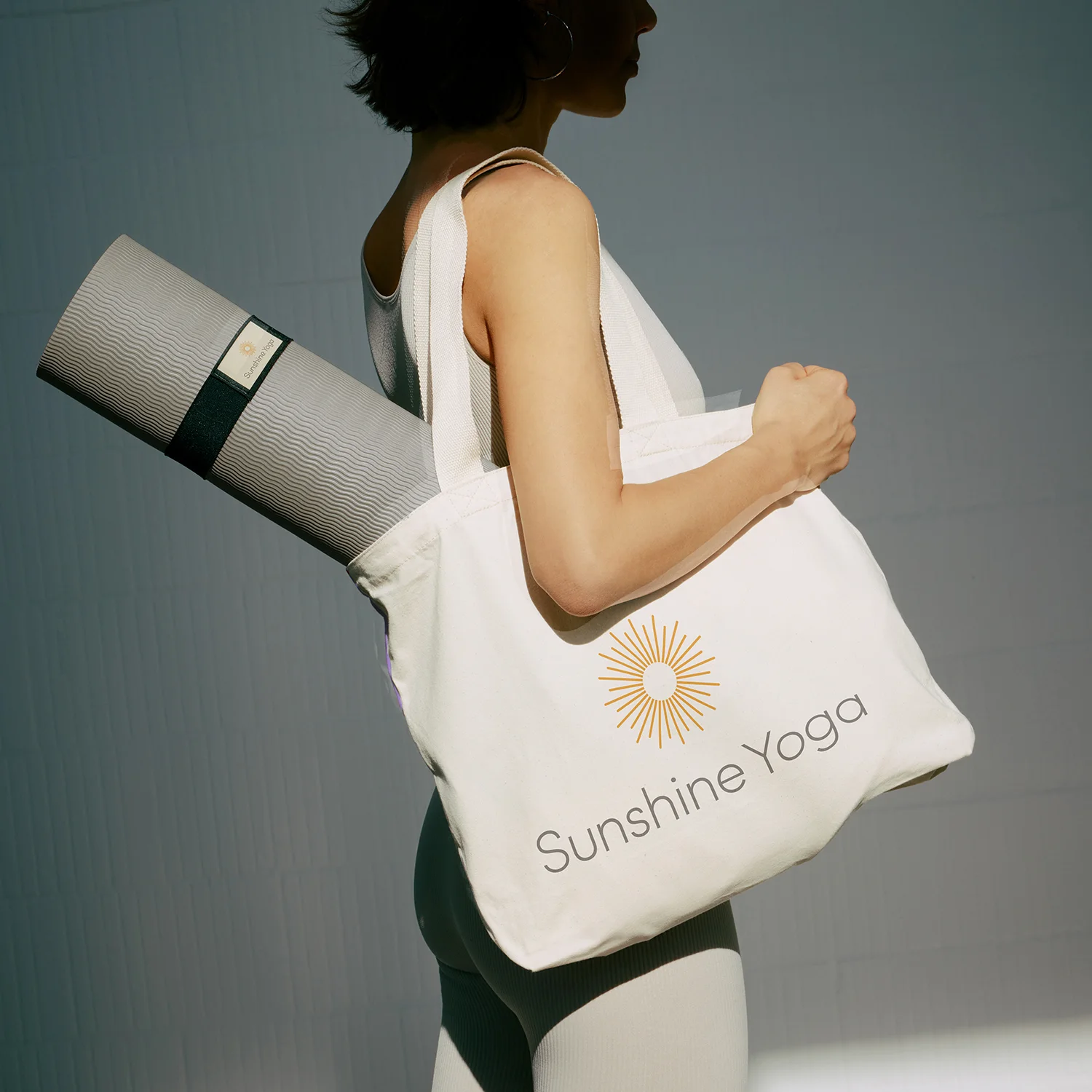 Tote-Design für das Yogastudio SUNSHINE YOGA